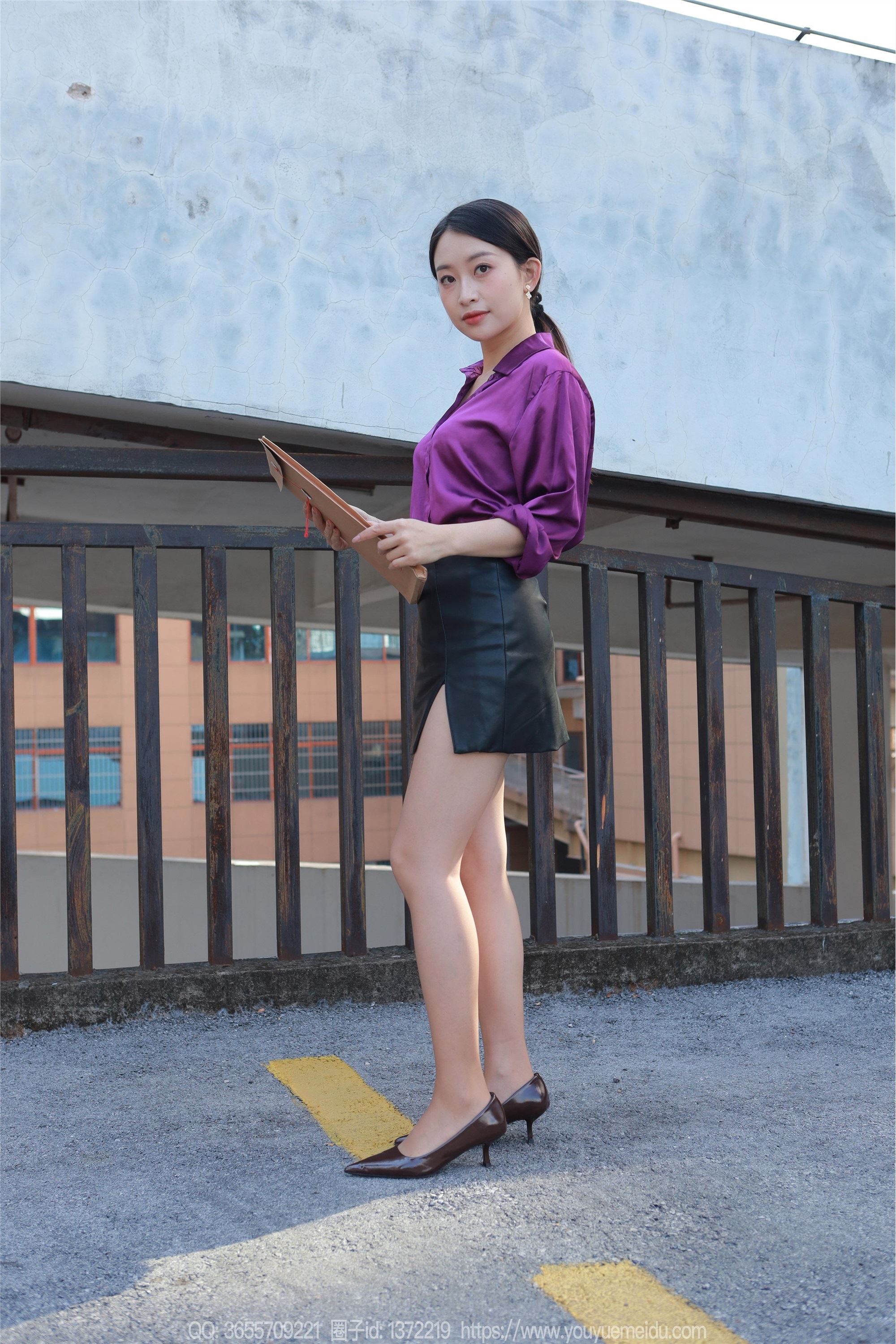 IESS异思趣向  2024.12.11 丝享家 1921 小婕《紫色韵味》